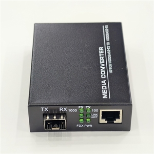 อุปกรณ์ไฟเบอร์ออปติก ตัวรับส่งสัญญาณแสง 10/100/1000Mbps โหมดเดี่ยว SFP 1GE ตัวแปลงสื่อไฟเบอร์ออปติก - Product Image 4