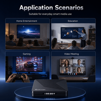 X88 PRO S905X5M Boîtier TV Android 14 2 Go 16 Go WiFi 6 4K 60fps Gigabit Ethernet Lecteur Multimédia AV1 Décodeur en Gros