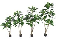 Décoration d'intérieur : Meilleur bonsaï artificiel de 1,80 m, presque naturel, en pot, avec des plantes vertes de loquat artificielles