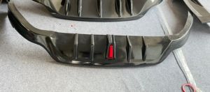 Kit de carrocería de estilo de patrón de fibra de carbono para <span class=keywords><strong>Maserati</strong></span> Granturismo alerón de parachoques con difusor trasero de lámpara - Product Image 5