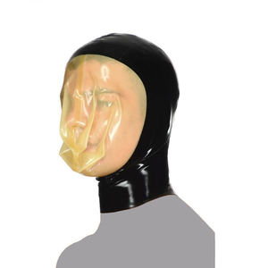 <span class=keywords><strong>SM</strong></span> jouets adultes sexe caoutchouc tête couverture masque en <span class=keywords><strong>Latex</strong></span> avec fermeture éclair jeu de rôle Cosplay fétiche porter tête capuche masque en <span class=keywords><strong>Latex</strong></span> pour Couple - Product Image 6