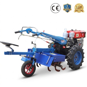 Tractor Agrícola Diésel Tengka de 22 HP, Modelo 151 |   Motocultor de Dos Ruedas con Transmisión por Engranajes |   <span class=keywords><strong>Cultivador</strong></span> Agrícola <span class=keywords><strong>Manual</strong></span> de Alta Resistencia - Product Image 2