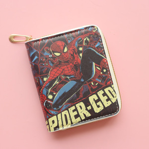 Anime <strong>Wallet</strong> <strong>Cool</strong> Cartoon Luffy Spider <strong>Man</strong> Marvel Piece Purse Custom Portable PU Leather Coin Bag ID Card Case Cover <strong>Wallets</strong> - Product Image 6