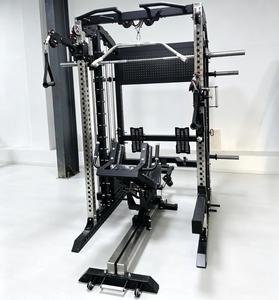 Máquina Smith de Alto Rendimiento con <span class=keywords><strong>Rack</strong></span> de Potencia y Entrenador Funcional para Estación de Gimnasio Profesional - Product Image 2