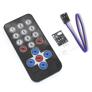 HX1838 Infrared Remote Control Kit - Wireless <strong>IR</strong> Transmitter &amp; <strong>Receiver</strong> <strong>Module</strong> for Robot/DIY Projects (Black) - Product Image 6