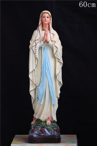 Juego de Figuras de Resina de la Virgen María y el Ángel <span class=keywords><strong>Gloria</strong></span> de 60 cm, Esculturas de Gran Tamaño para Decoración Espiritual del Hogar y la Capilla - Product Image 5