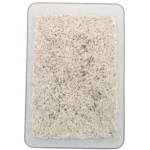Litière pour chat à agglomération rapide, mélangée, Tofu, Minérale, Antibactérienne, Lavable aux toilettes, Bentonite de sodium, Parfum Lavande, Écologique, Amidon de soja - Product Image 4