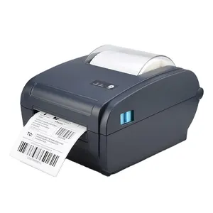 ZJ9210 110mm qr code printer machine 4*6 shipping label printer 160mm/s for waybill sticker printing