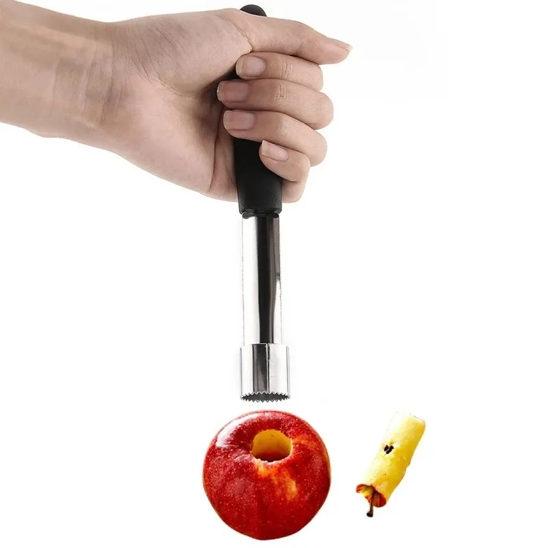 Armut tohumu sökücü kesici mutfak alet paslanmaz çelik ev sebze aracı elma kırmızı tarihleri Corers büküm meyve çekirdek kaldırma çukur