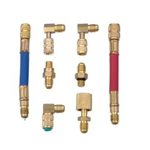 Hose Connection quick oxygen and acrtylene connector for Freon Regulator