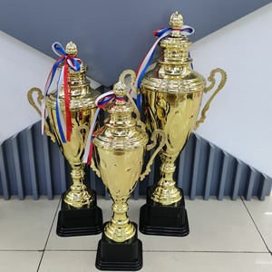 Metal <b>Trophy</b> 60cm 52cm 46cm 40cm <b>Engraving</b> Durable General Use Competition Award - Product Image 1