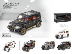 2020 nuovo prodotto G63 <span class=keywords><strong>1</strong></span>:<span class=keywords><strong>24</strong></span> modello di auto in scala 6 auto giocattolo pressofuse con porta aperta per bambini - Product Image 6