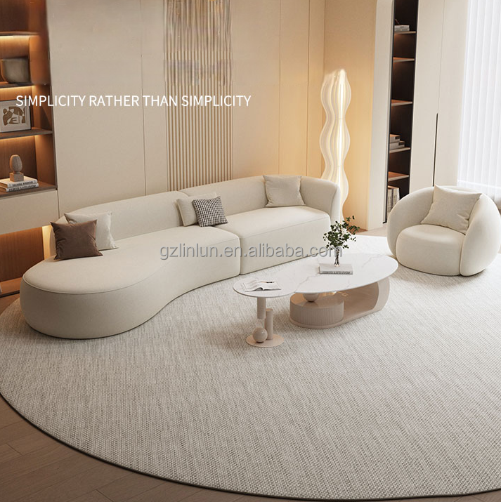 Butter Style Sofa Italian Minimalist Living