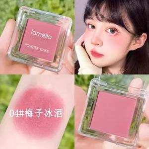 พาเลทบลัชออนสีชมพูสำหรับบลัชออนแป้งอัดแข็งแบบมืออาชีพสำหรับการแต่งหน้าบนใบหน้า - Product Image 5