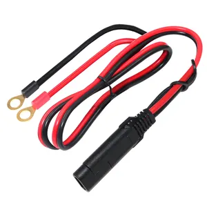 8.4Mm *13.8Mm Eye Ring Terminals Automotive Extension SAE 2Pin For Car Fast Charging Solar Power Cables