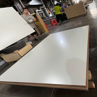 Papan MDF Melamin Laminasi Putih Titanium 9Mm 15Mm 18Mm 25Mm E1