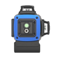 Niveau laser 16 lignes 4D auto-nivelant 360° rotatif pour extérieur et intérieur