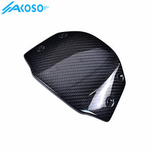 AKOSO-Pare-brise en fibre de carbone sèche 3K pour moto <span class=keywords><strong>Honda</strong></span> <span class=keywords><strong>CB650R</strong></span> 2019-2024 2022 <span class=keywords><strong>2023</strong></span> - Product Image 3