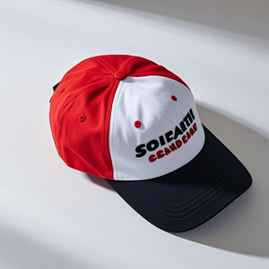 Gorra de Béisbol Deportiva Roja Personalizada, Ajustable, Transpirable, de Tela Común, para Deportes al Aire Libre de Verano, con Visera - Product Image 6