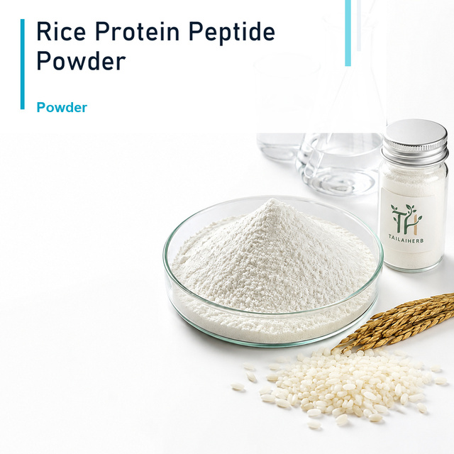 Hydrolyzed Rice Protein Peptide 80% Food Grade Powder