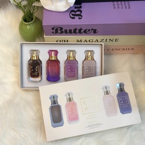 Lot de 4x10ml de mini-parfums liquides modernes de luxe pour les vacances, senteur florale fruitée longue durée, style Dubaï Arabe - Product Image 5