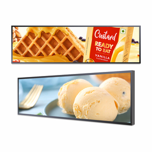 Usine vente directe bande écran publicité machine étagère information affichage rail transit LCD bande écran fabricants - Product Image 4