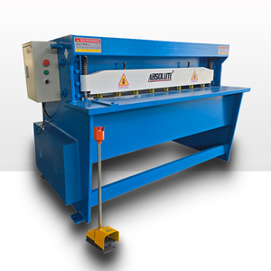 Q11 Pequena máquina de corte elétrica de chapa de aço inoxidável, máquina de corte CNC para folha de flandres, pé mecânico - Product Image 1