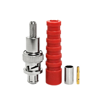 Adaptador Coaxial SHV 5000V 5KV a RG58 RG142, Conector RF de Alto Voltaje de 50 Ohmios para Equipos de Laboratorio e Instrumentos de Prueba