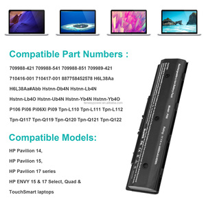 Robook 06 11,1 m4400 MTOP apapaptop atterattery or TPN-Q119 TPN-Q120 TPN-Q121 TPN-Q117 HST44444O T4444444N - Product Image 6