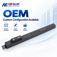 PDU intelligent de type M personnalisé pour l'automatisation industrielle, les stations de télécommunications et les systèmes énergétiques en Inde