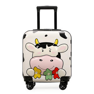 <span class=keywords><strong>Valise</strong></span> pour enfants robuste et mignonne, coque rigide en PC, résistante aux rayures, cadre renforcé, <span class=keywords><strong>valise</strong></span> de voyage pour enfants avec <span class=keywords><strong>roulettes</strong></span> silencieuses - Product Image 4