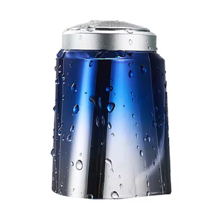 Mini afeitadora eléctrica para coche, afeitadora corporal completa, recargable por USB, pequeña afeitadora portátil tipo cañón de acero, venta al por mayor - Product Image 1