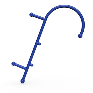 Self Trigger Point Massage Cane for Back Shoulder Neck Muscle Relief - Product Image 1