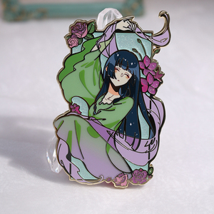 Nhà Máy Bán buôn không có thời trang tối thiểu phim hoạt hình kim loại Gradient <span class=keywords><strong>pin</strong></span> tùy chỉnh men <span class=keywords><strong>Pin</strong></span> - Product Image 1