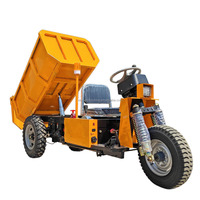 Mini-dumper électrique à batterie avec chenilles hydrauliques pour le Pérou
