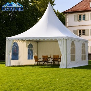 <span class=keywords><strong>Carpa</strong></span> Pagoda Versátil de 6x6m con Estructura de Aleación de Aluminio y Techo de PVC para Bodas y Ferias Comerciales al Aire Libre con <span class=keywords><strong>Cortinas</strong></span> - Product Image 4