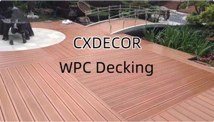 Carreaux de terrasse d'extérieur modernes WPC IPE bon marché pour patio extérieur et sol de jardin de villa - Product Image 6