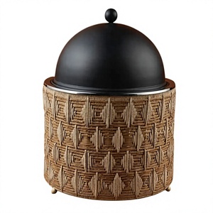 Réchaud alimentaire en métal de luxe, qualité supérieure, fait main, style classique, nouveau réchaud en métal élégant - Product Image 1