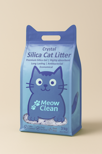 Bulk Groothandel Silica Crystal Kattenbakvulling 1-8Mm Anti-Bacteriële Onregelmatige Zeer Adsorberende Geur-Controle 3.8l Zakken Lage Tracking - Product Image 6