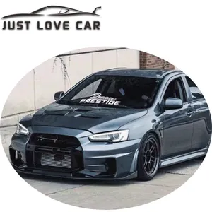 ערכת גוף רכב עבור מיצובישי לנסר EX EVO X קדמי פגוש אחורי פגוש צד חצאיות פגוש 2008-2015