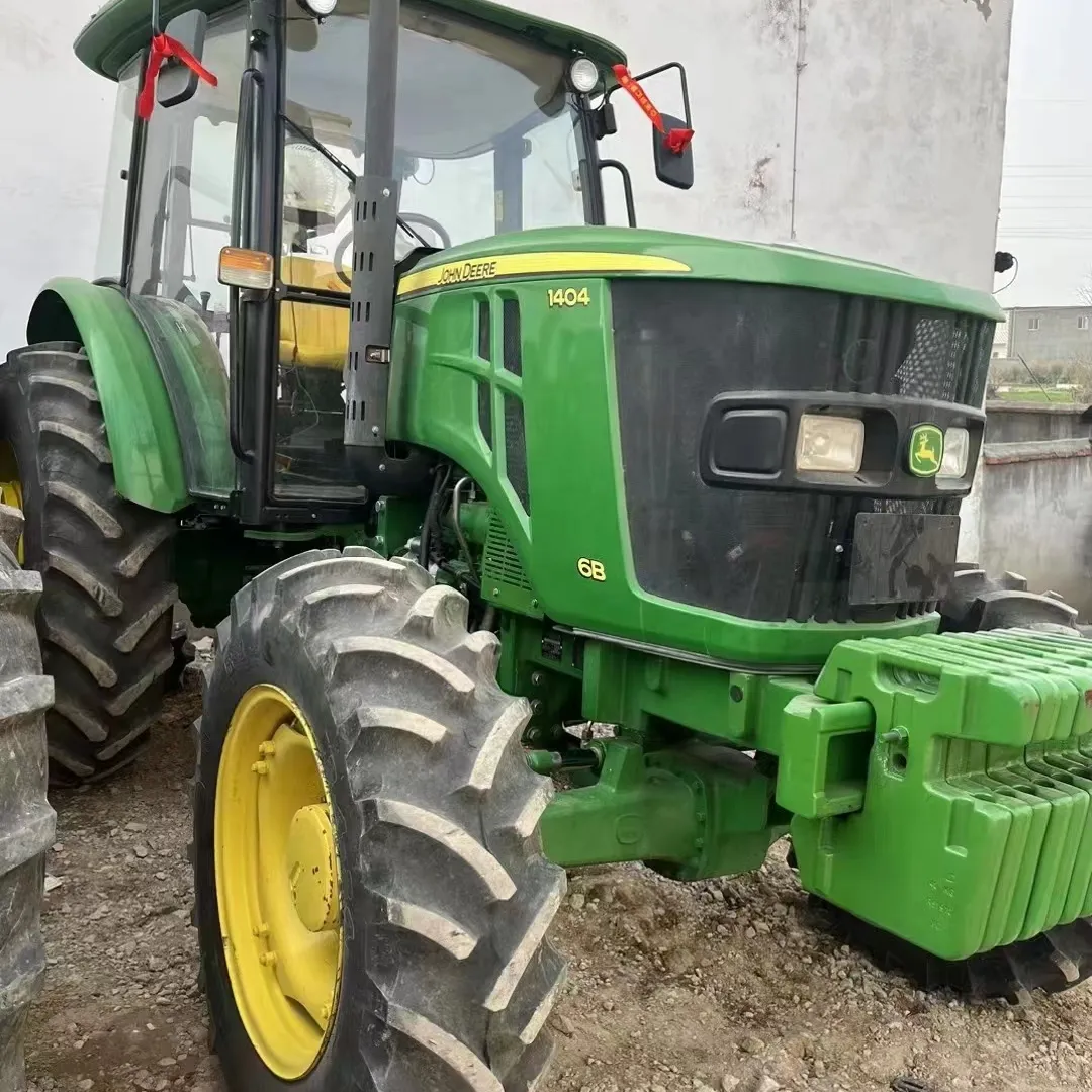 Tracteurs agricoles d'occasion 100hp, grande taille, tracteur à roues 4WD, équipement agricole massey ferguson kubota