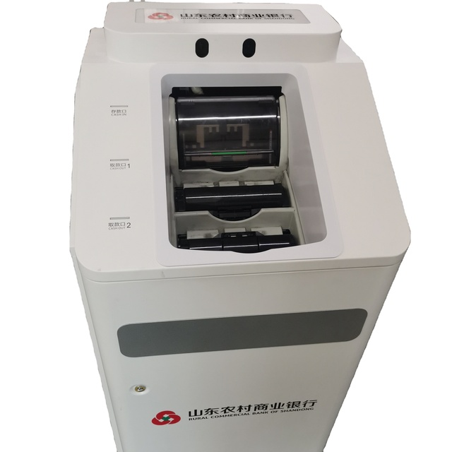 ATM Online Business Cash Dispenser Recycler Combine Teller Machine With Sorting Function ATM Self Service Cash Dispenser Kiosk