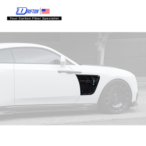 Aggressive RR Dry Carbon Fiber Front Fenders For <b>Rolls</b> Royce Spectre - Product Image 1