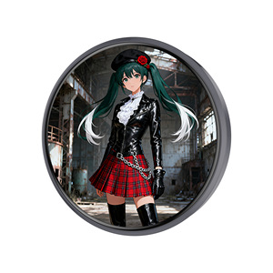 Colgante Electrónico Inteligente Demon Slayer <span class=keywords><strong>Shinobu</strong></span> y Giyuu, Regalo, Insignia LED Demon Slayer con Control por App, Adorno de Anime - Product Image 5