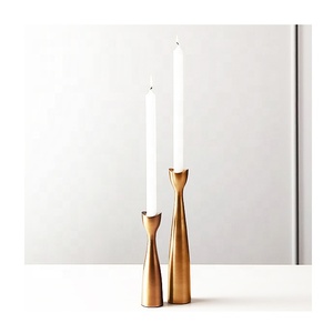 Best Quality Brass Metal Decorative Restaurant Home Decoration Luxury Golden Tree Shape Handmade <b>Candle</b> <b>Holder</b> - Product Image 5