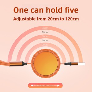 Cáp dữ liệu Type C tùy chỉnh, <span class=keywords><strong>USB</strong></span> 3 trong 1, có thể thu gọn, sạc nhanh cho điện thoại di động - Product Image 3