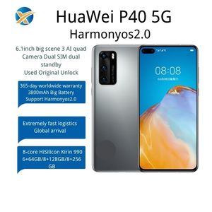 Smartphone Usato 5G Sbloccato PlayStore, Telefono Cellulare Android 6.1 Pollici, Originale Usato 8+128GB per <span class=keywords><strong>Huawei</strong></span> Mate <span class=keywords><strong>P40</strong></span> - Product Image 2