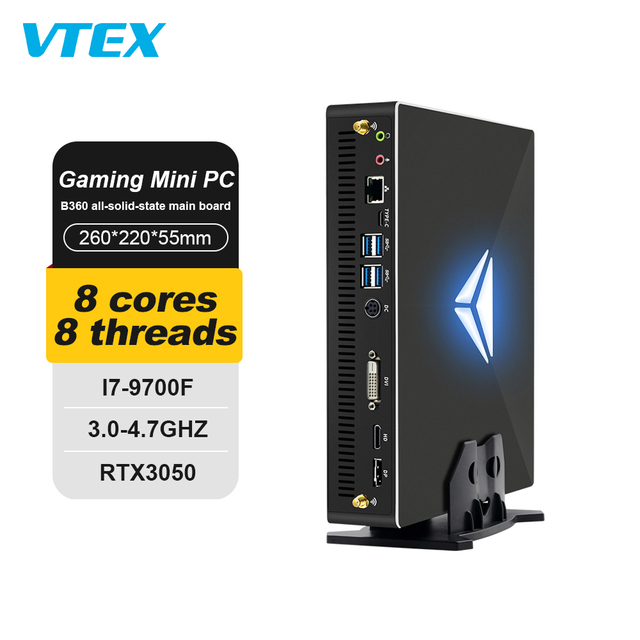 9Th High Quality Mini Pc Gaming I9 Nvme M2 Rtx3050 8G Independent Graphics Card Desktop Computer Nuc E Sports Gaming Mini Pcs