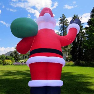 40 Foot <strong>Santa</strong> Inflatable Model Christmas Decorations Holiday Outdoor Large Cartoon Xmas <strong>40ft</strong> Inflatable <strong>Santa</strong> <strong>Claus</strong> - Product Image 2