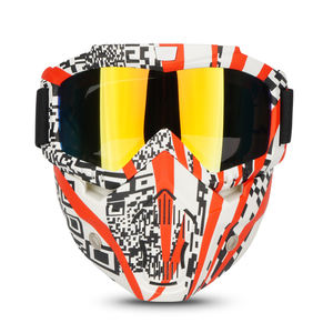 แว่นตาป้องกันฝุ่นสำหรับนักขี่มอเตอร์ไซค์วิบาก รุ่นใหม่ปี 2025 ป้องกันลม สำหรับรถวิบาก ATV แข่งออฟโรด MX โมโตครอส - Product Image 4